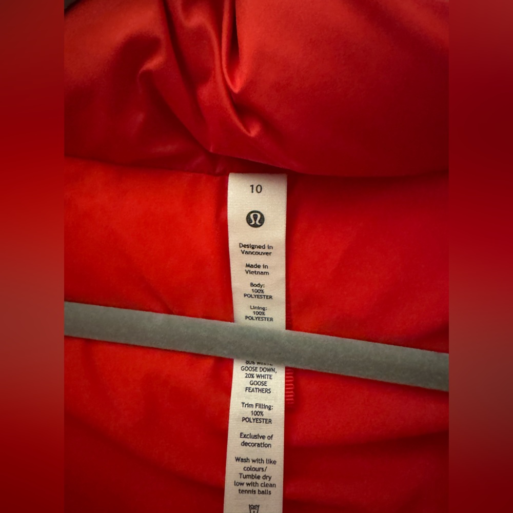 Lululemon wunder puff cropped vest ❤️ - Picture 3 of 3